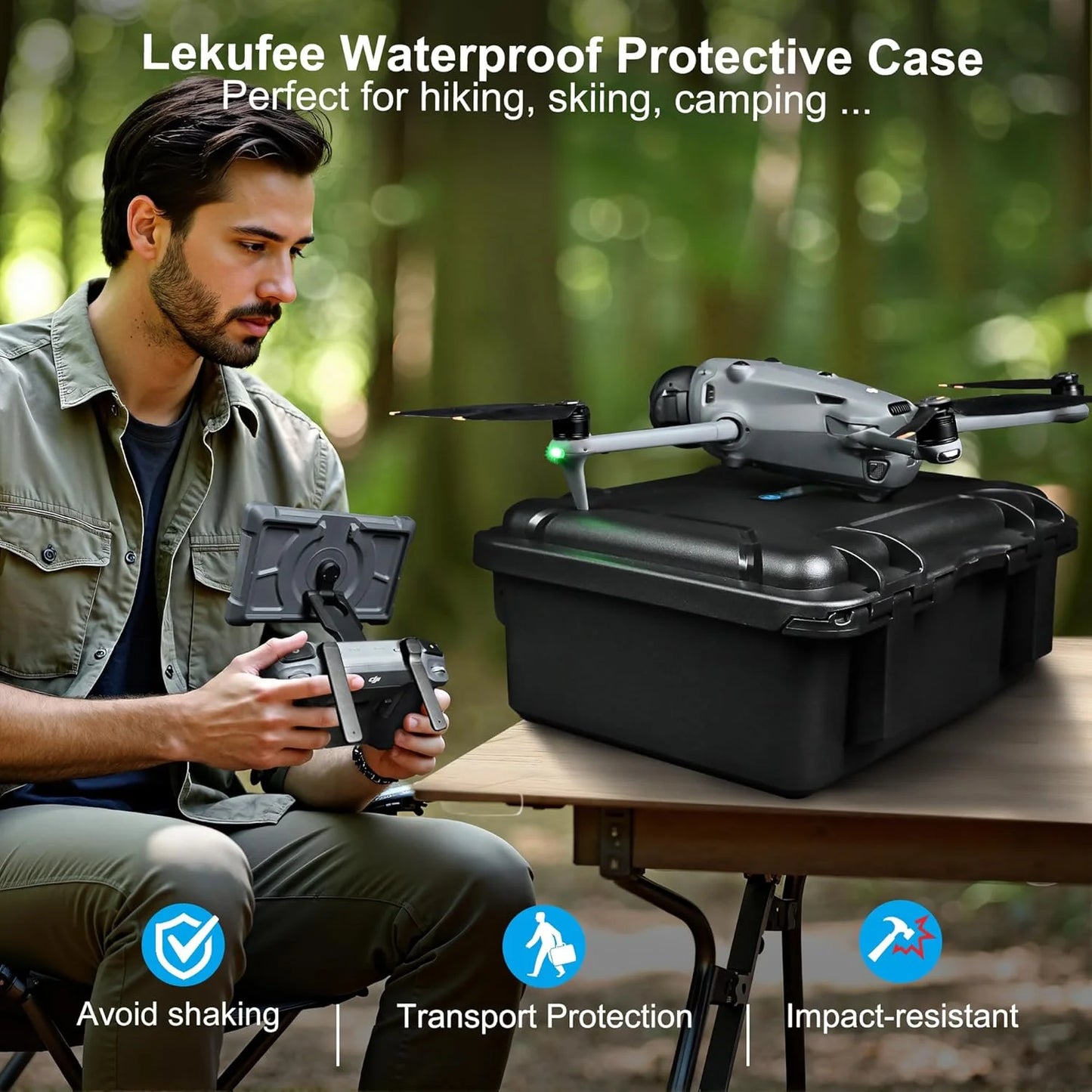 2025 New VR Glasses Version H20 Aircraft — Optical Flow Positioning High-Definition Aerial Photography