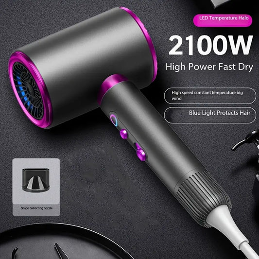 Powerful Ionic Hair Dryer with Diffuser