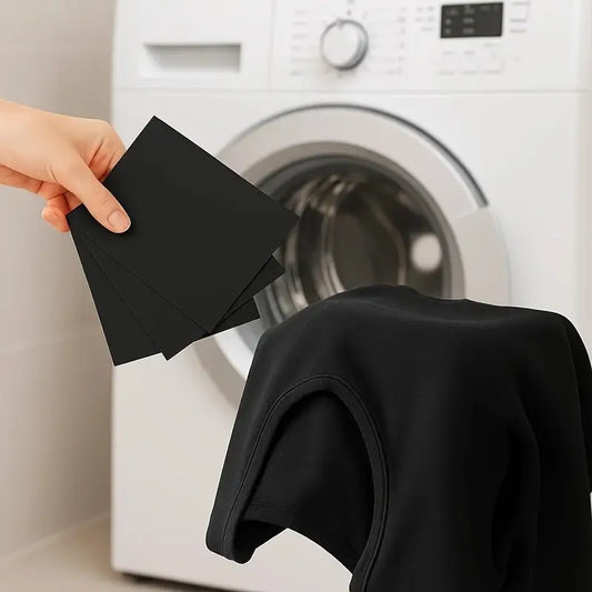 Laundry Black Color Enhancer Sheets 4pcs