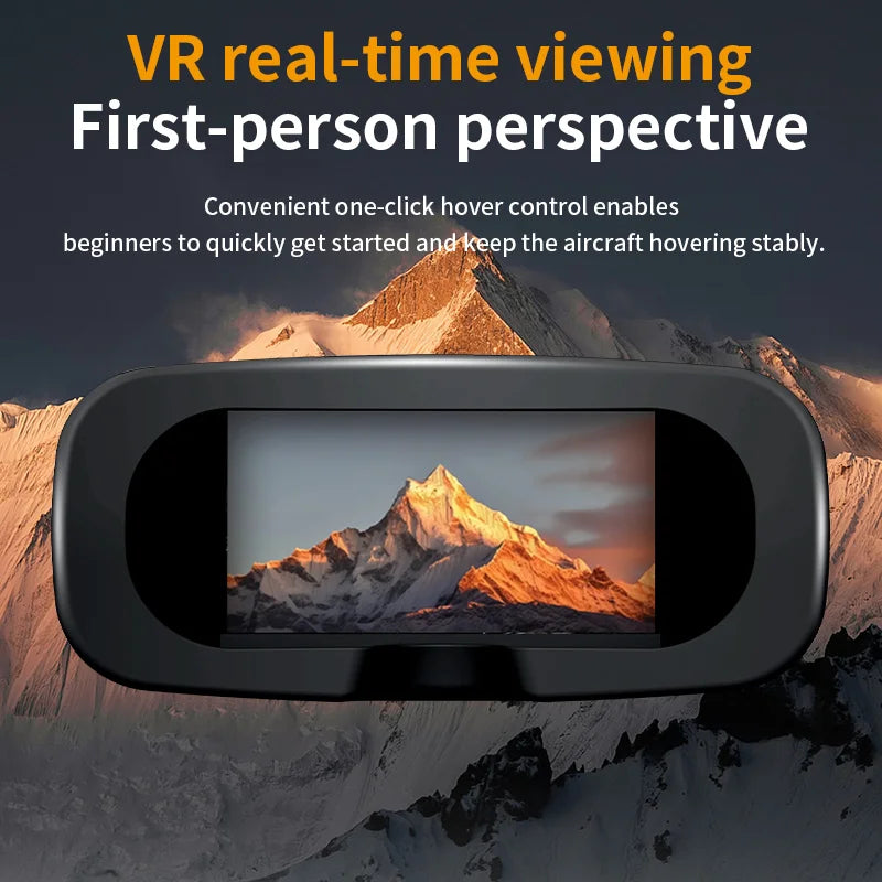 2025 New VR Glasses Version H20 Aircraft — Optical Flow Positioning High-Definition Aerial Photography