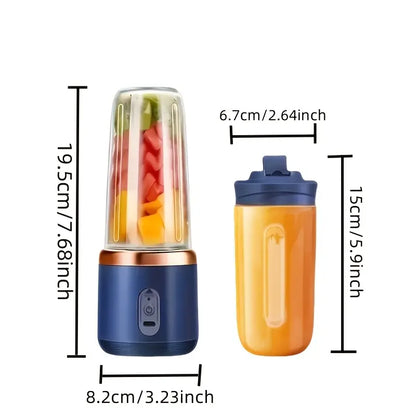 Portable Blender and Juicer with 6 blades