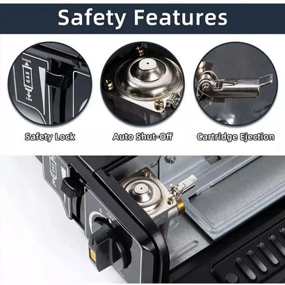 Portable Camping Gas Stove – Single Burner Outdoor Cooker