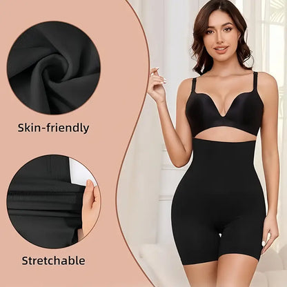High-Waist Tummy Control Shapewear Shorts for Women