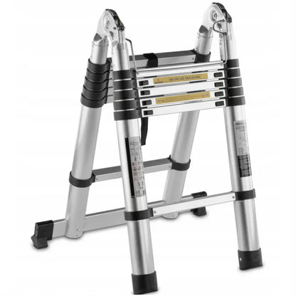 Telescopic Articulated Ladder – 5M Aluminum Folding Design