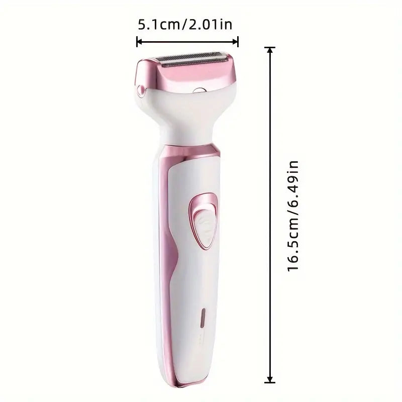 4-in-1 Electric Razor for Women – Rechargeable Grooming Kit