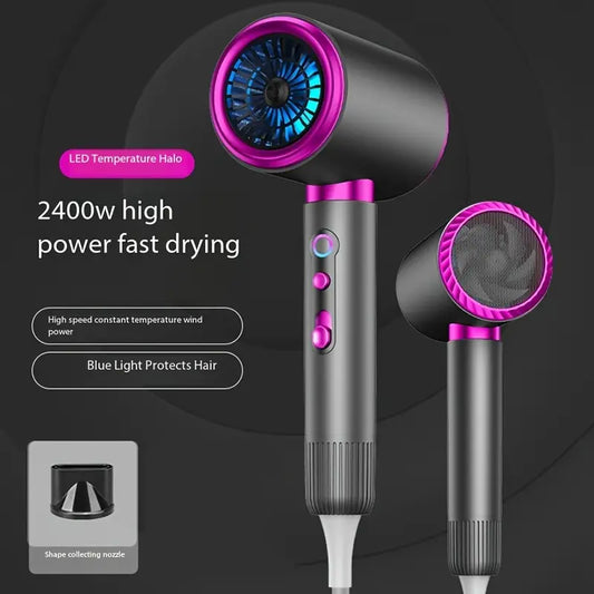 Powerful Ionic Hair Dryer with Diffuser