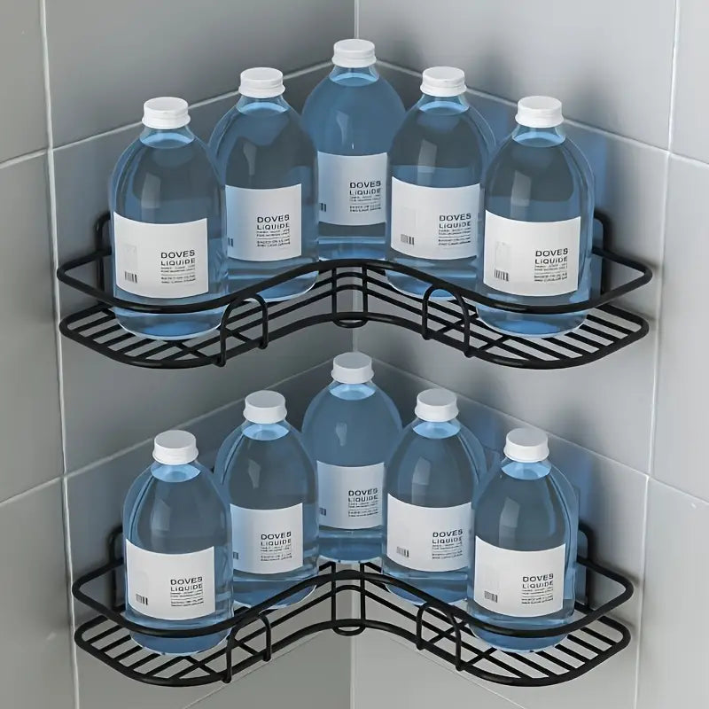 Rust-Resistant Corner Shower Rack