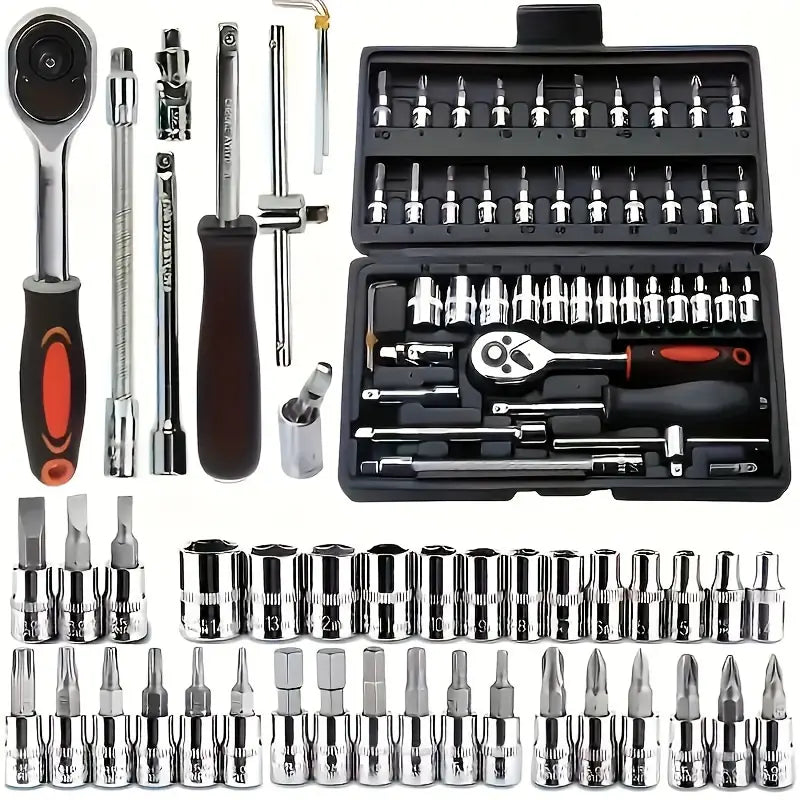 46pcs Auto Mechanical Repair Tool Set