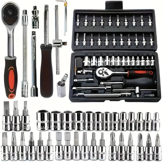 46pcs Auto Mechanical Repair Tool Set