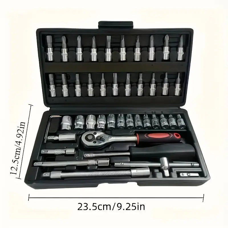 46pcs Auto Mechanical Repair Tool Set