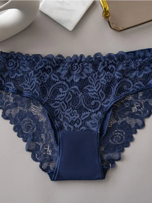 5pcs Women's Solid Color Underwear Set